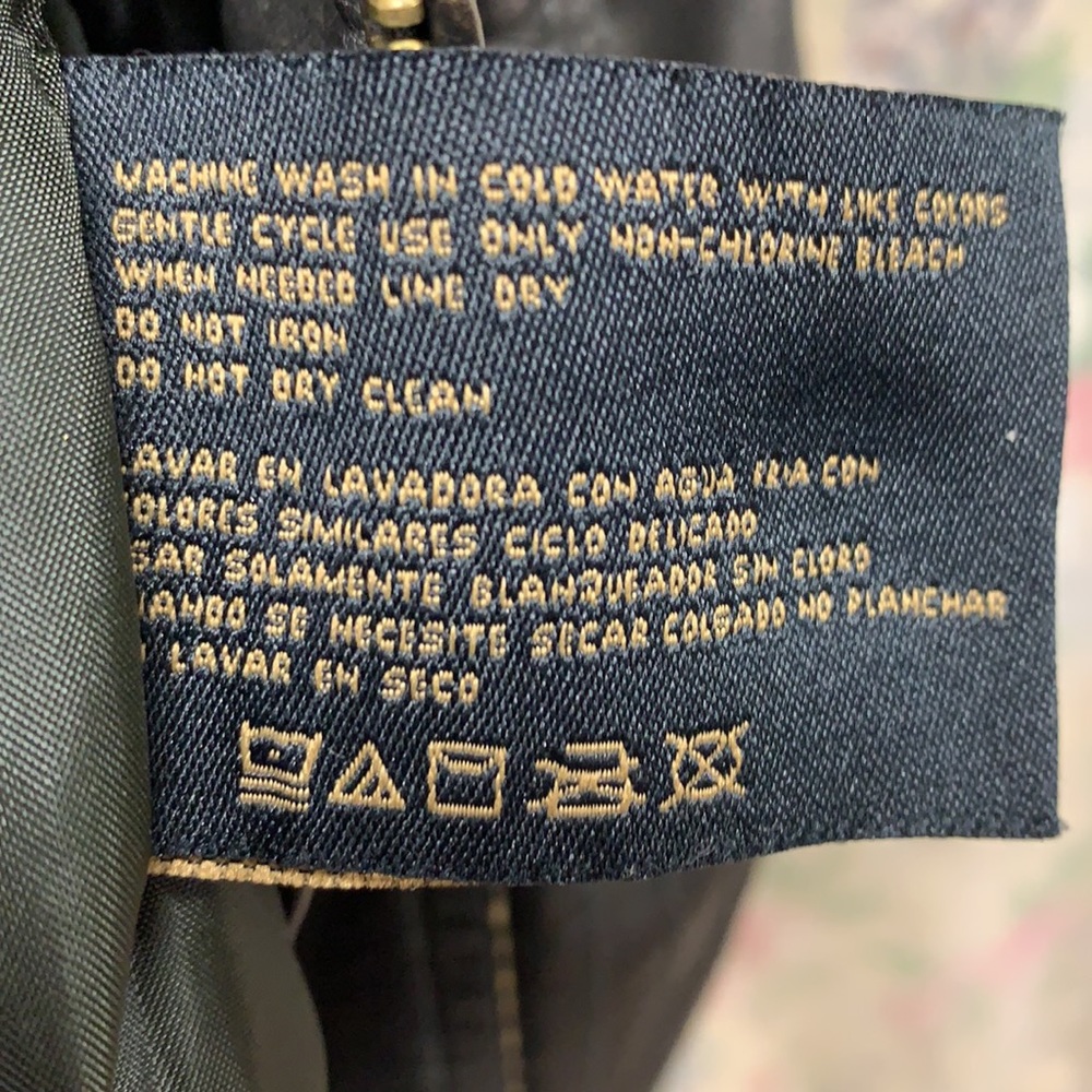 Big Chill Vintage Faux Leather Motercycle Jacket - Picture 7 of 8